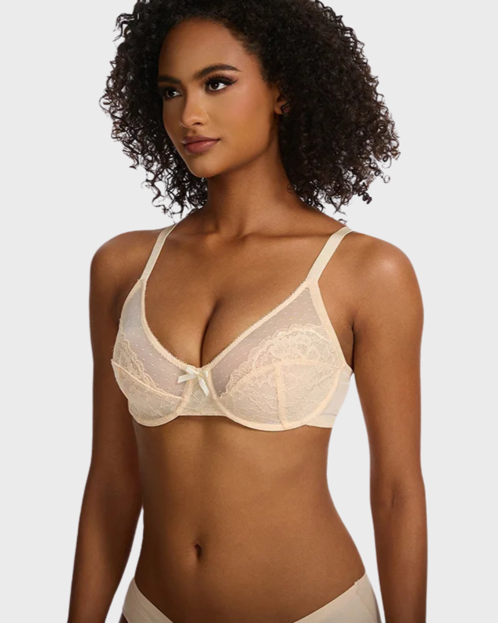 Soutien-gorge Minimiseur Aurelivy SHAPEA (Beige)