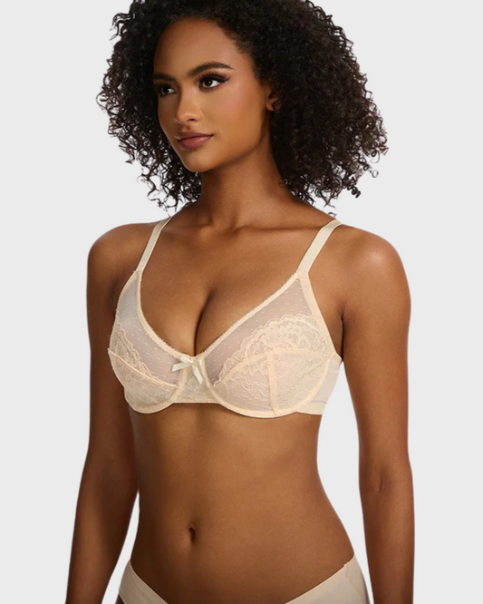 Soutien-gorge Minimiseur Aurelivy SHAPEA (Beige)